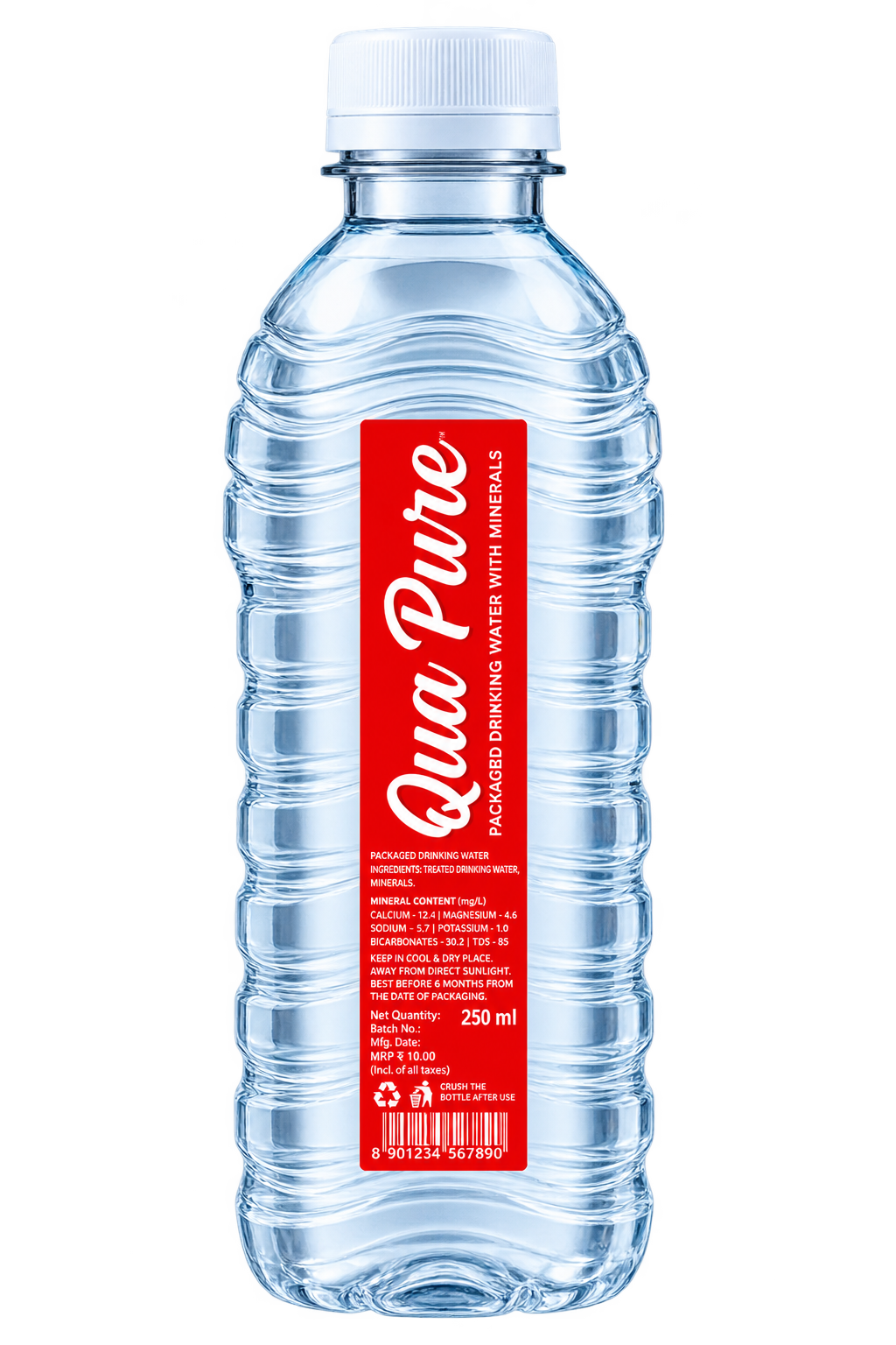 250ml Water Bottle